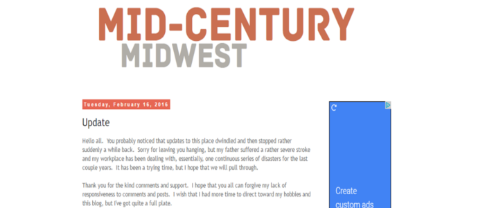 The Mid-Century Midwest blog.